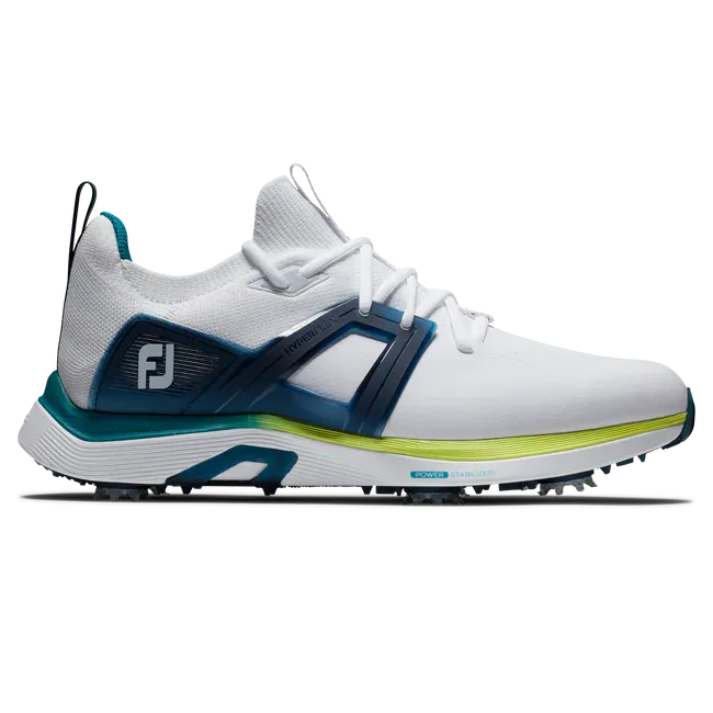 2023 Men's FootJoy Hyperflex Golf shoe - White/Lime/Navy