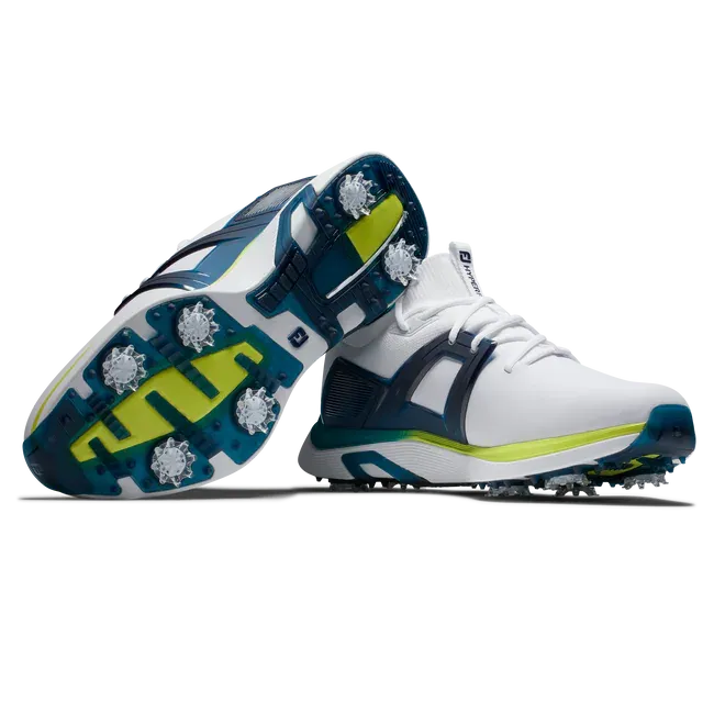 2023 Men's FootJoy Hyperflex Golf shoe - White/Lime/Navy