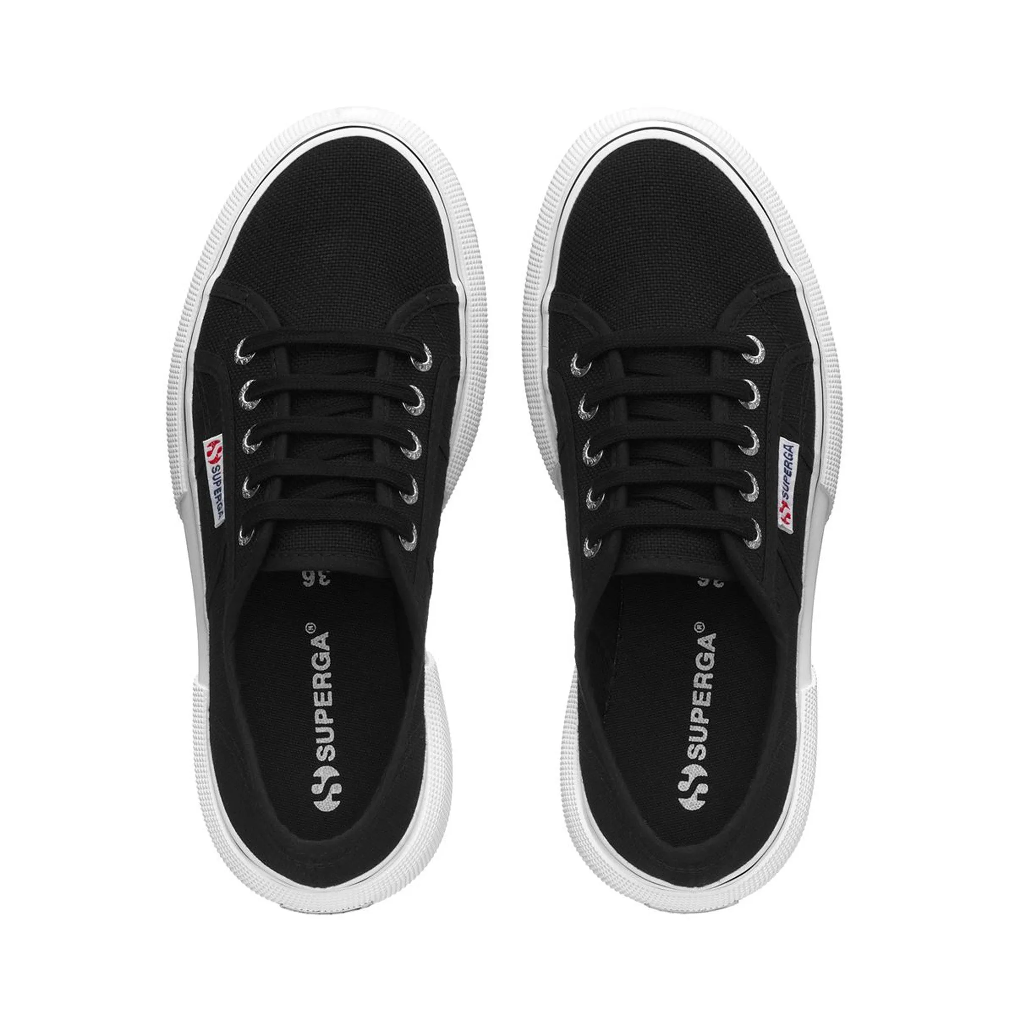 2287 Bubble Line Sneakers - Black White