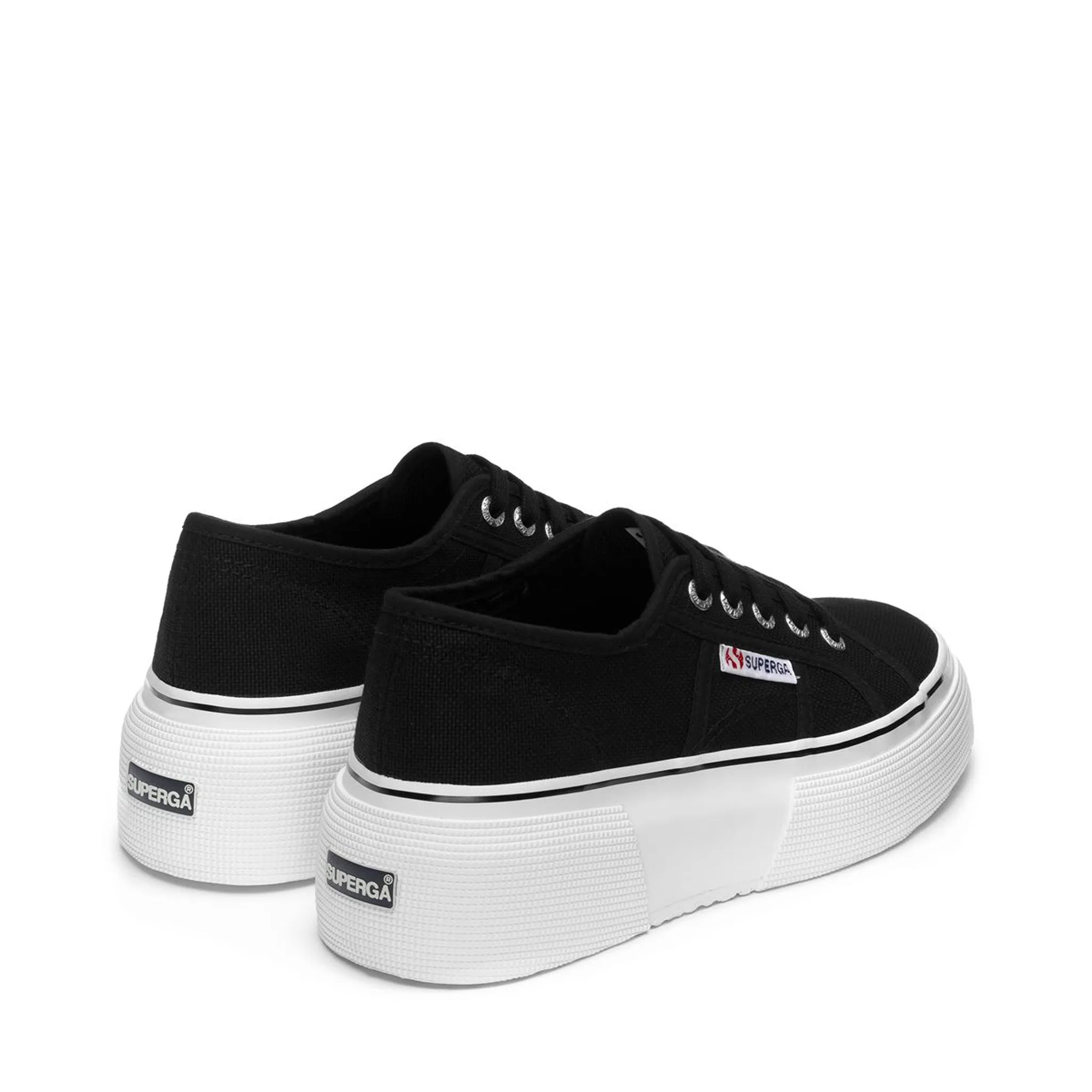 2287 Bubble Line Sneakers - Black White