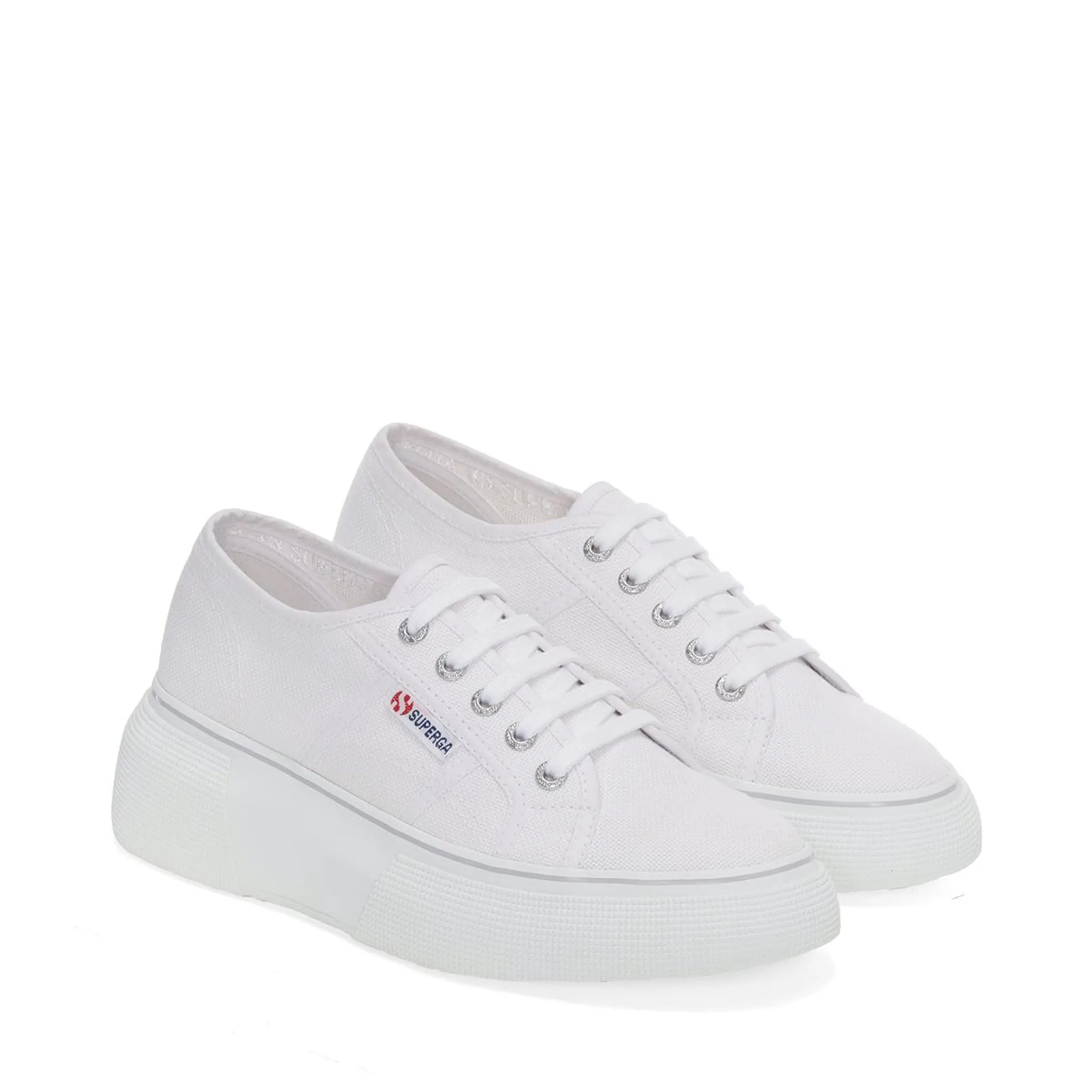 2287 Bubble Sneakers - White Grey Ash