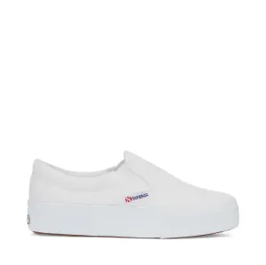 2740 Platform Slip-on Sneakers - White