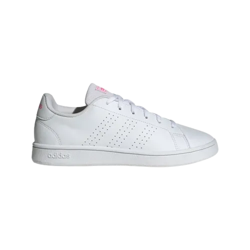 ADIDAS  ADVANTAGE BASE - WOMEN - WHITE/LUCID PINK