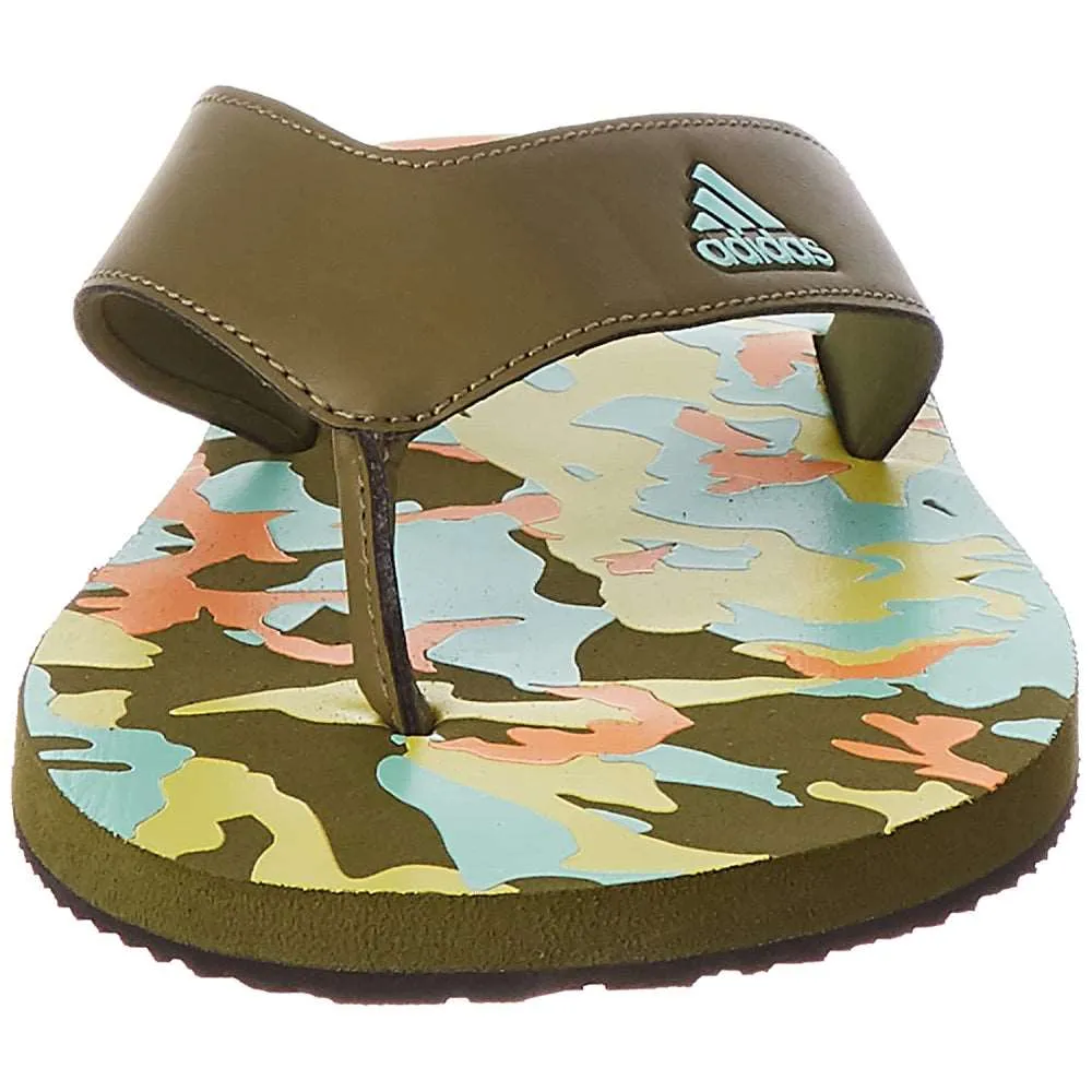 Adidas Men's Cloud Foam Slipper (Focus Olive/Orange Rush/Pulse Mint/Acid Yellow)