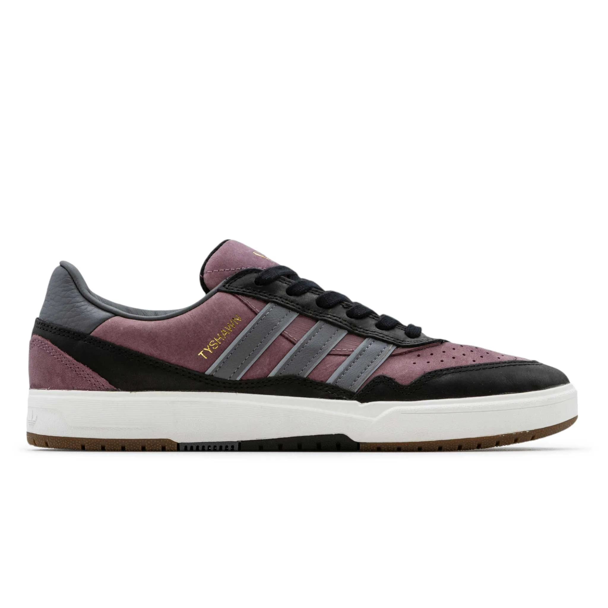 Adidas Tyshawn II Shoes - Shadow Fig/Grey Five/Core Black