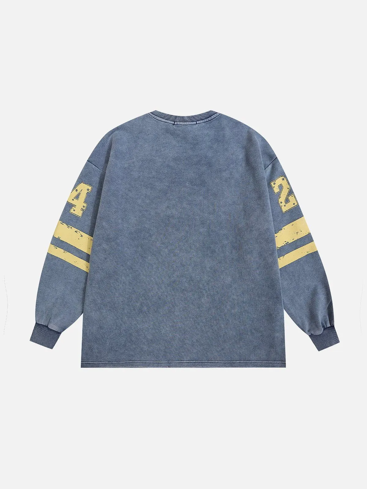 Aelfric Eden Number Print Washed Sweatshirt