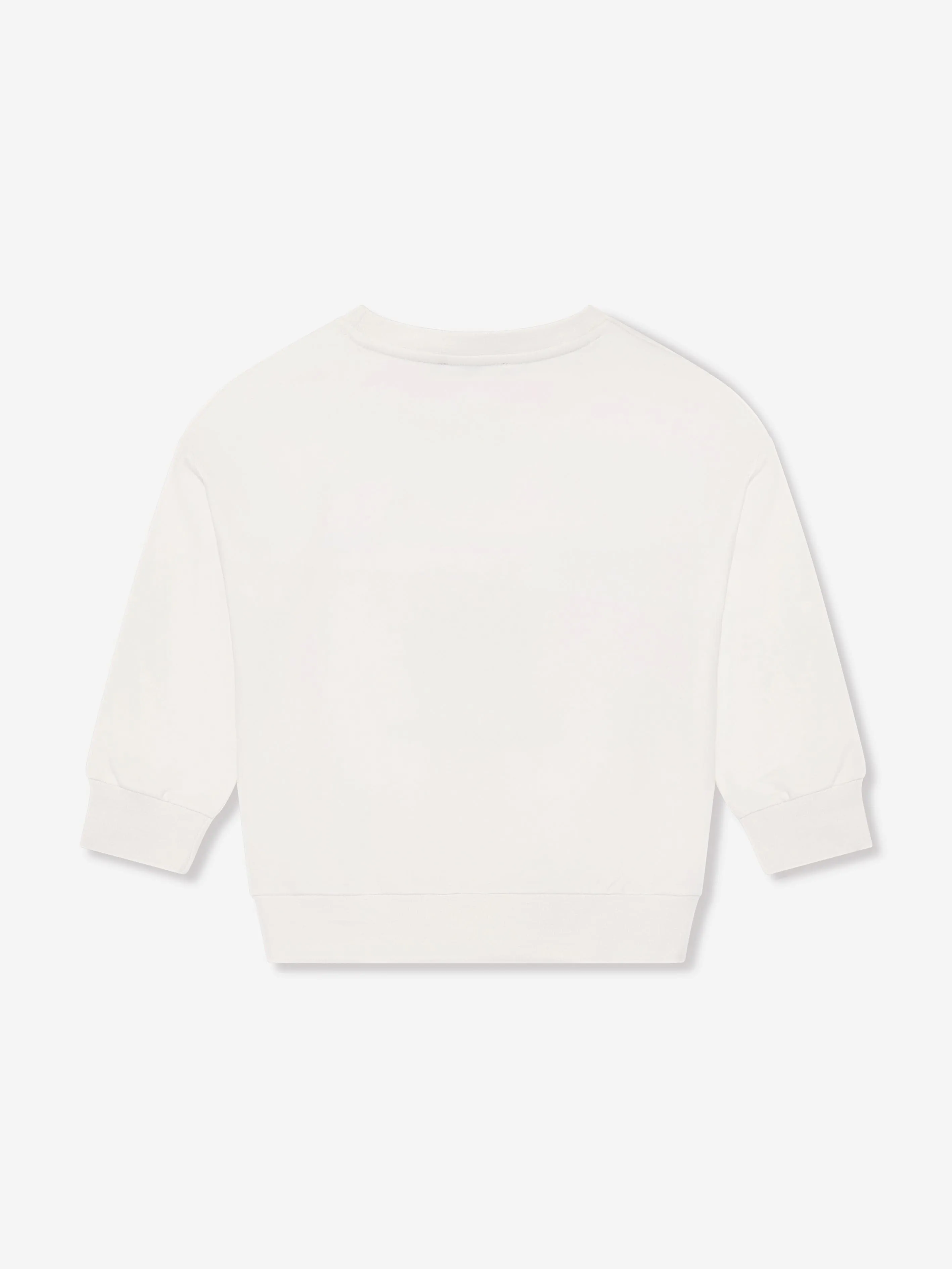 Aigner Girls Logo Sweatshirt in Ivory