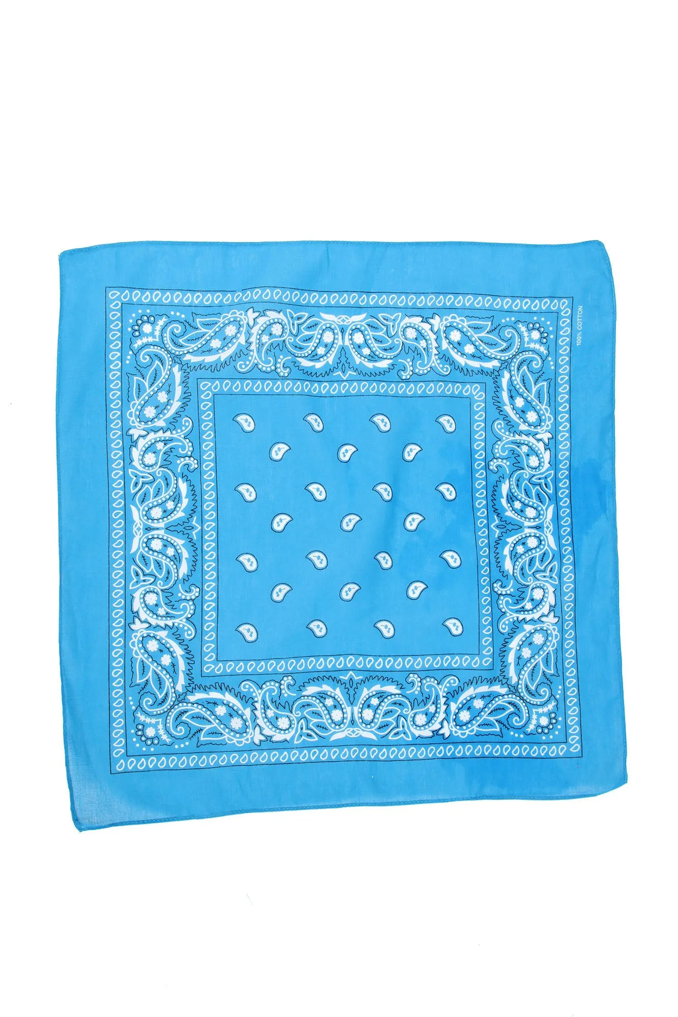 All U Need Square Bandana - Turquoise