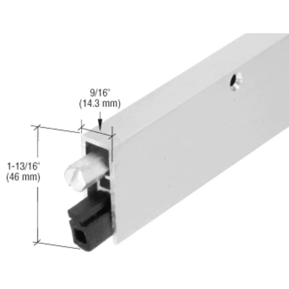 Aluminum Commercial Medium-Duty Automatic Door Bottom for 32" Door