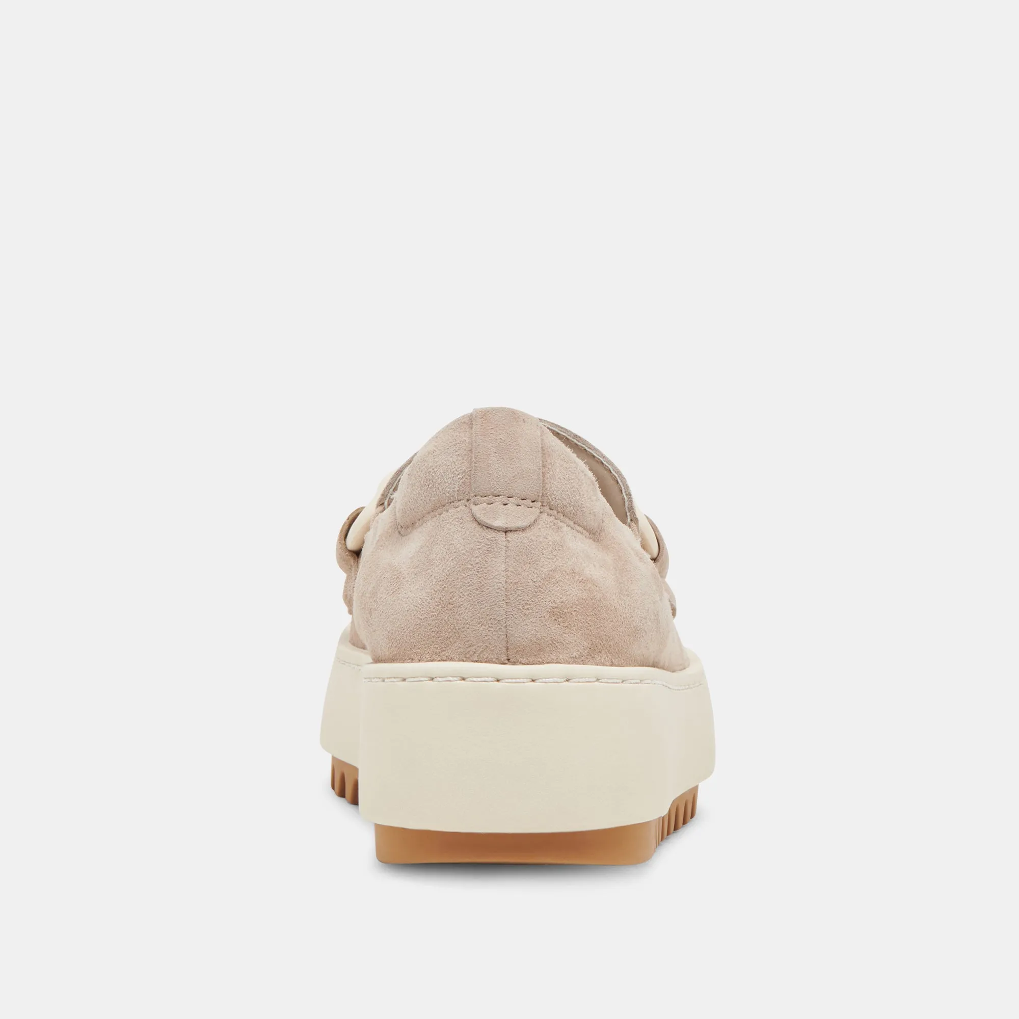 ANDRES SNEAKERS TAUPE SUEDE