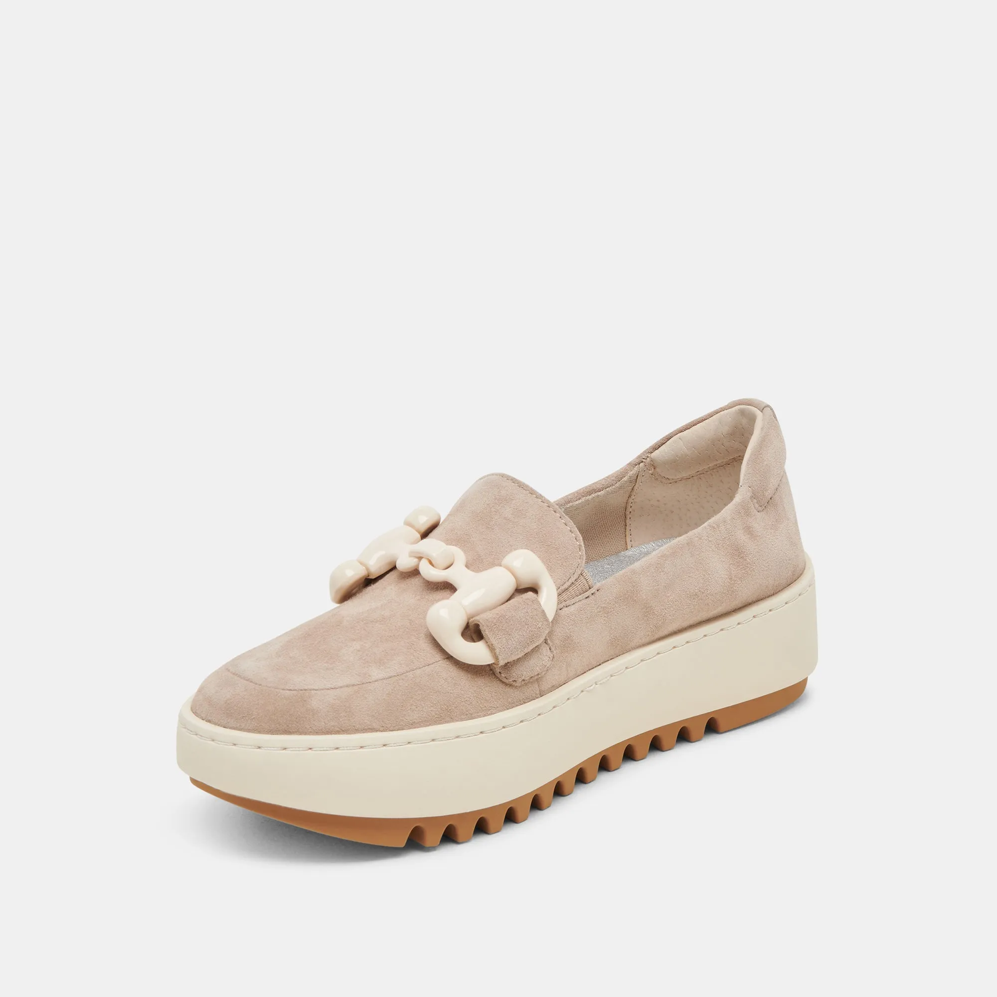 ANDRES SNEAKERS TAUPE SUEDE