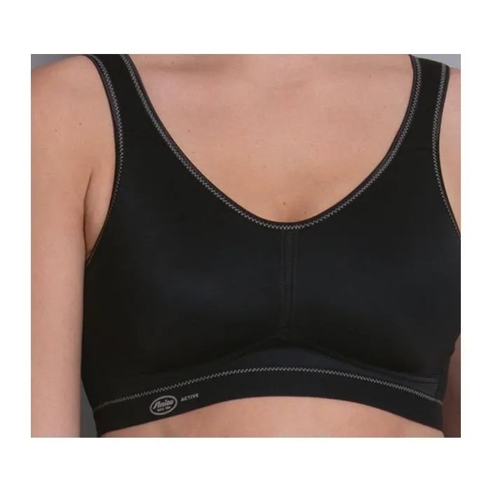 Anita 5521 Wire Free Sports Bra in Black