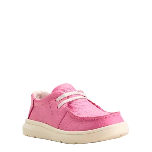 Ariat Girls Hilo Pink Slip On Shoes 10053815