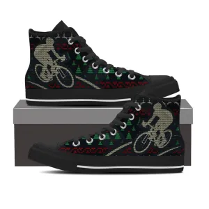 Bicycle Ugly Christmas Shoes