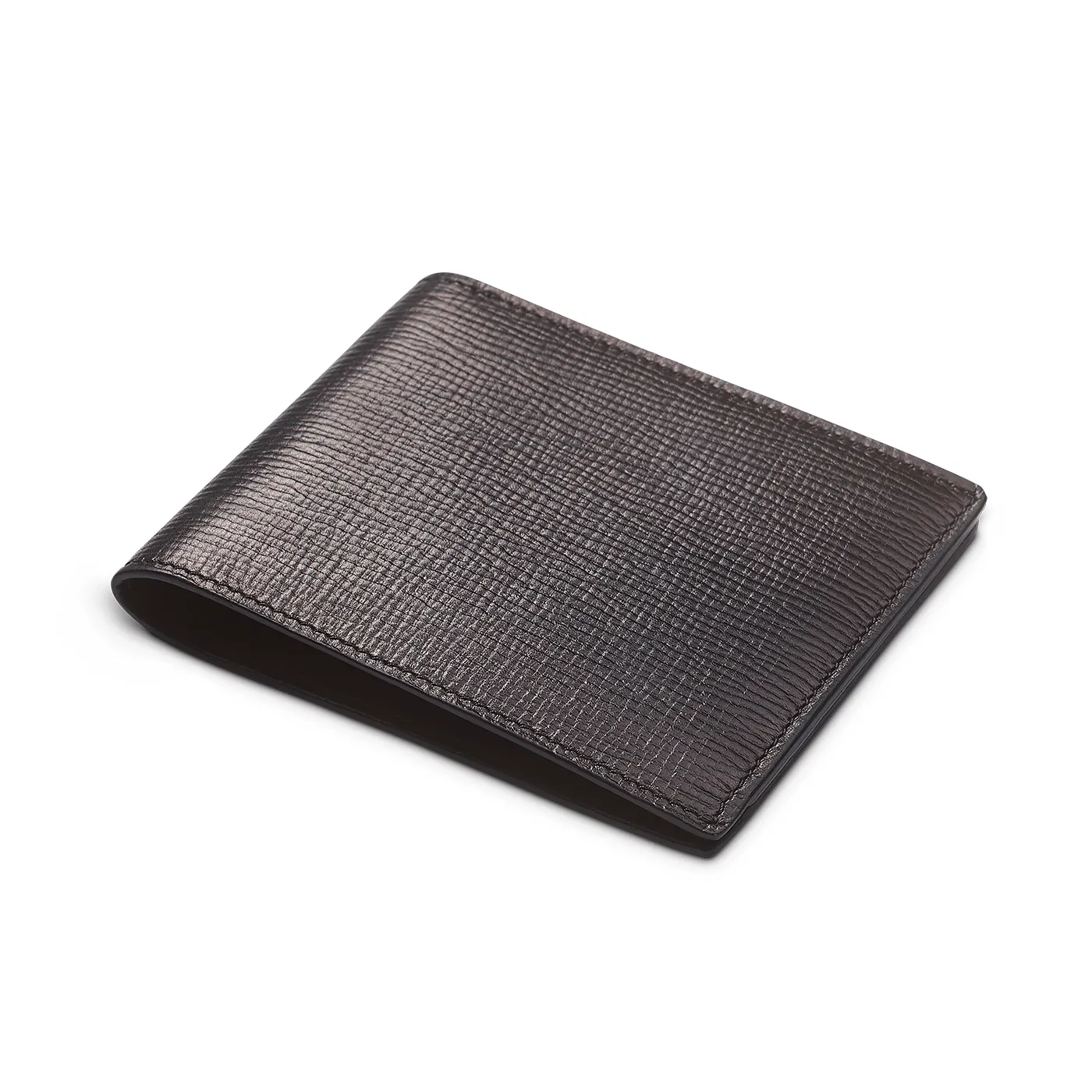 Billfold Wallet Black Willow Grain