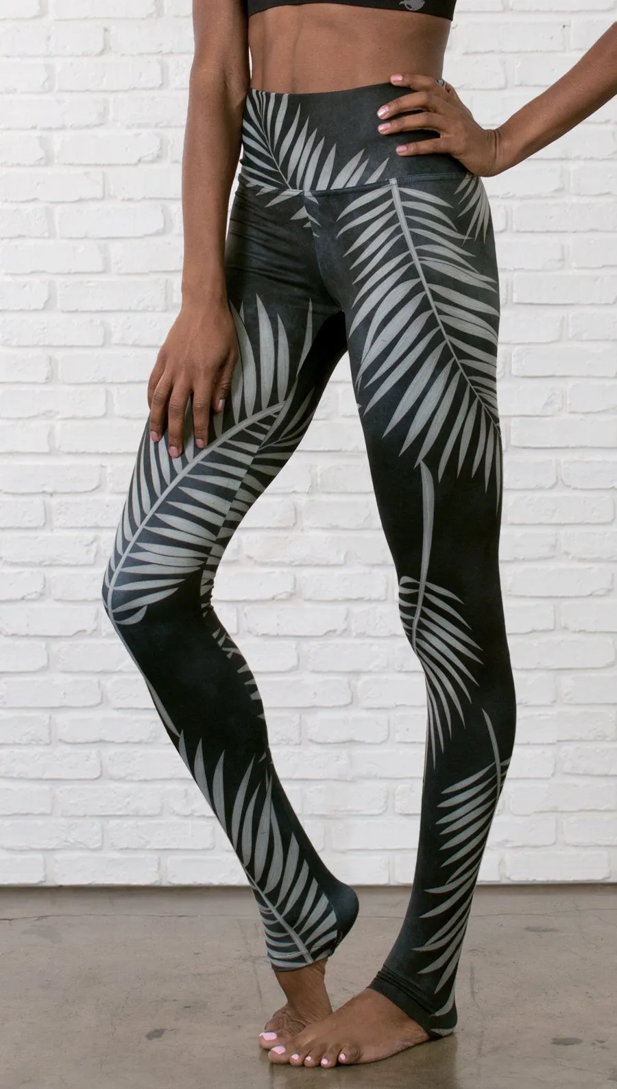 Black Palms - Athleisure Leggings - CUSTOM ORDER