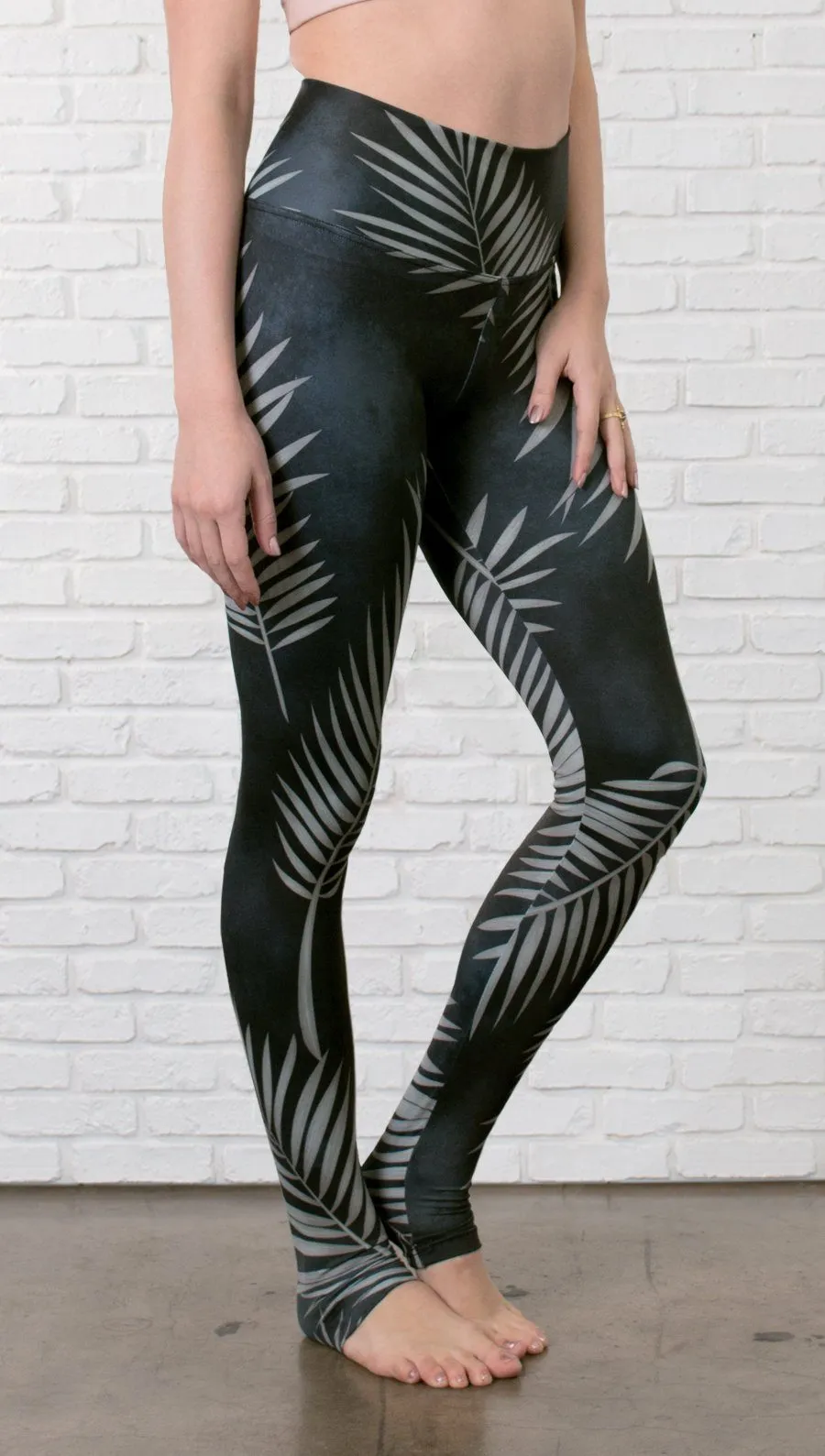 Black Palms - Athleisure Leggings - CUSTOM ORDER