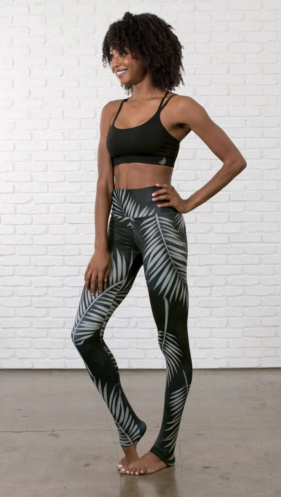 Black Palms - Athleisure Leggings - CUSTOM ORDER