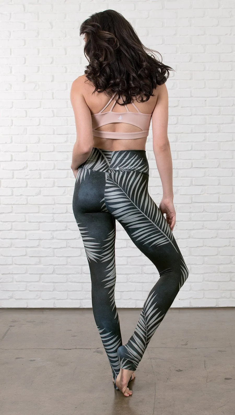 Black Palms - Athleisure Leggings - CUSTOM ORDER