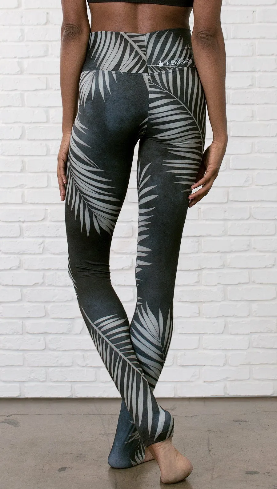 Black Palms - Athleisure Leggings - CUSTOM ORDER