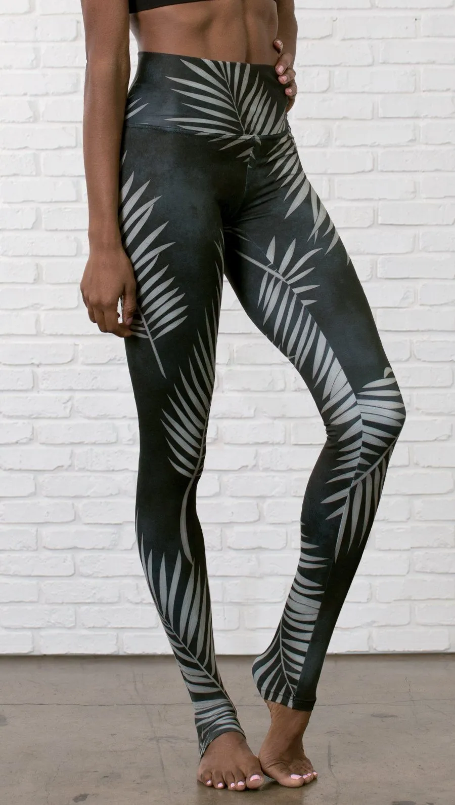 Black Palms - Athleisure Leggings - CUSTOM ORDER