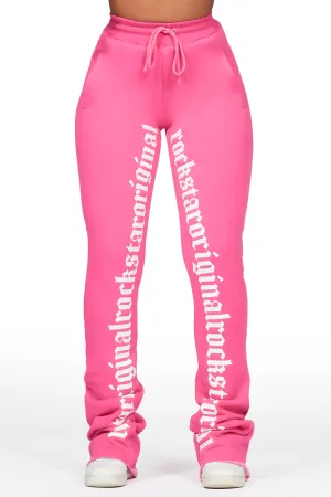 Blakely Hot Pink Super Stacked Pant