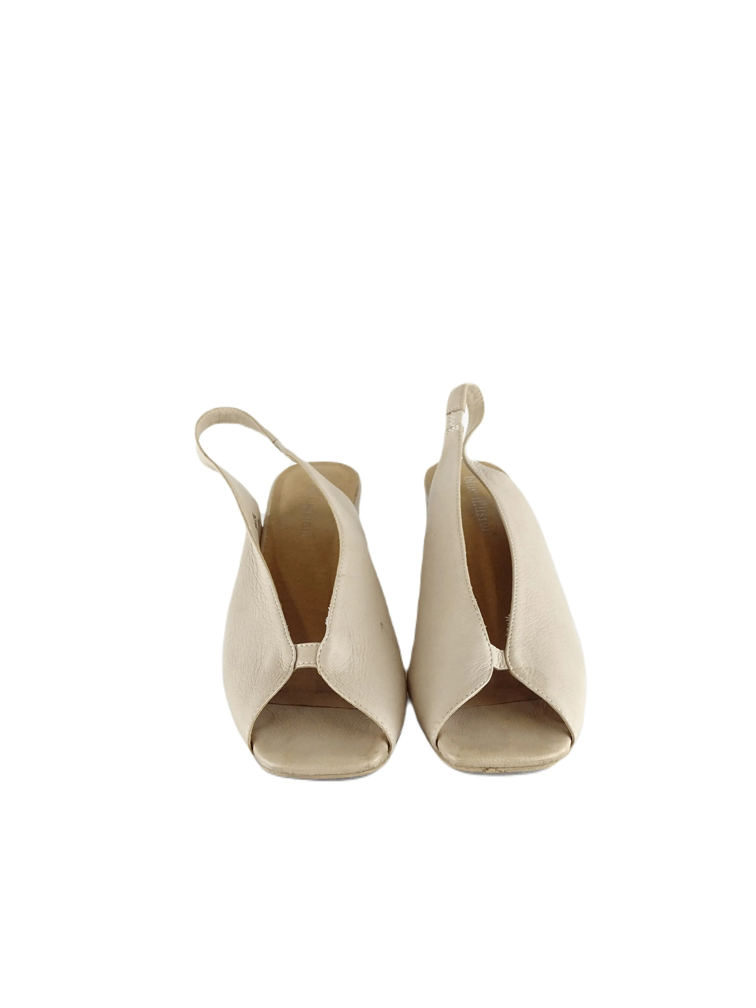 Blue Illusion Nude Slingback Heel 40