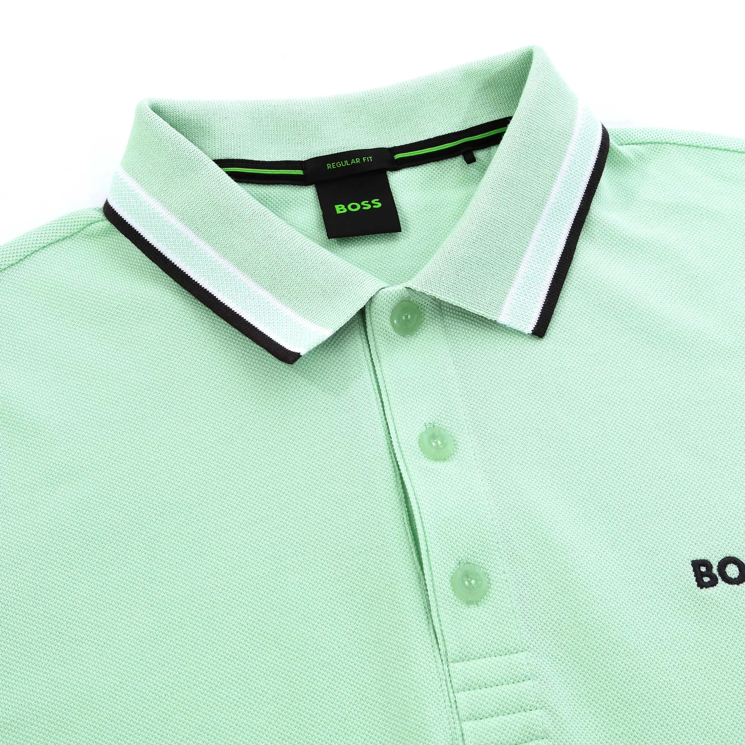 BOSS Paddy Polo Shirt in Open Green