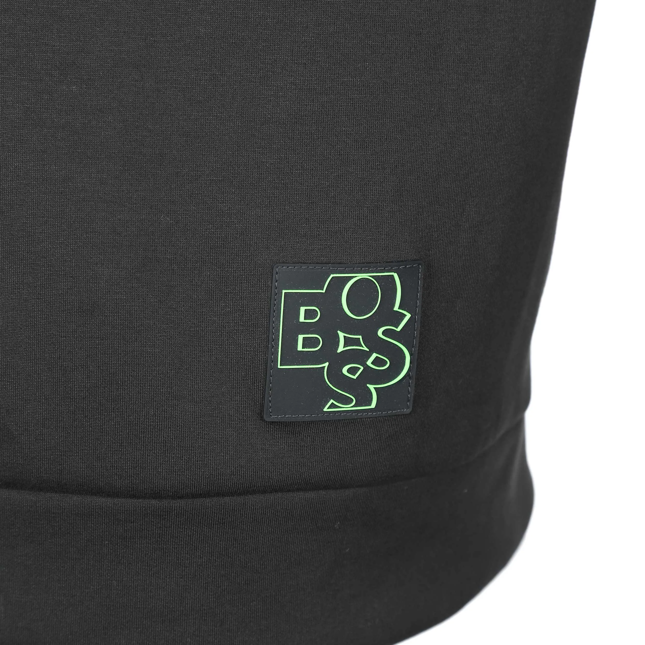 BOSS Sooded Sweat Top in Black