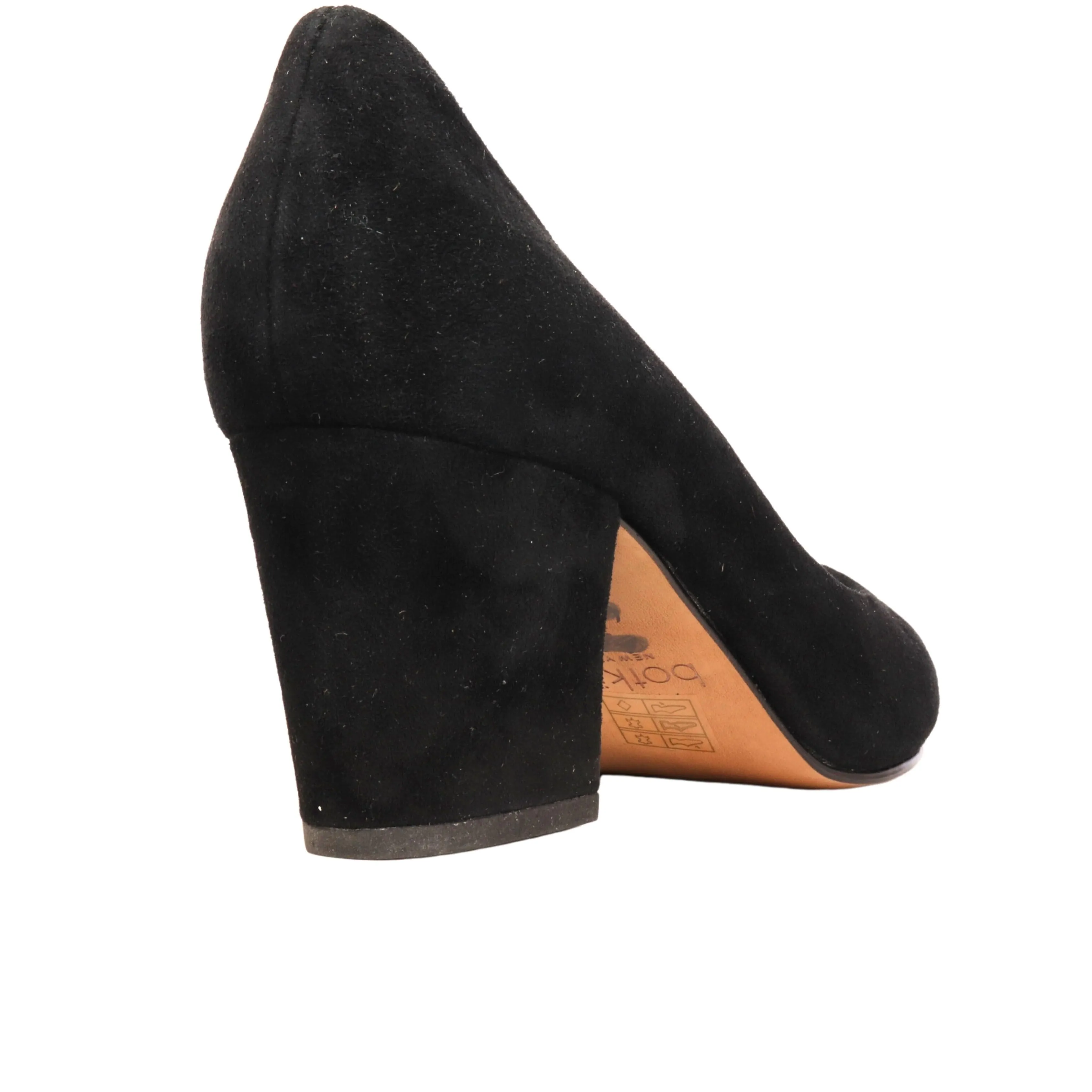 BOTKIER - Stella Suede Slip On Pointed Toe Pumps