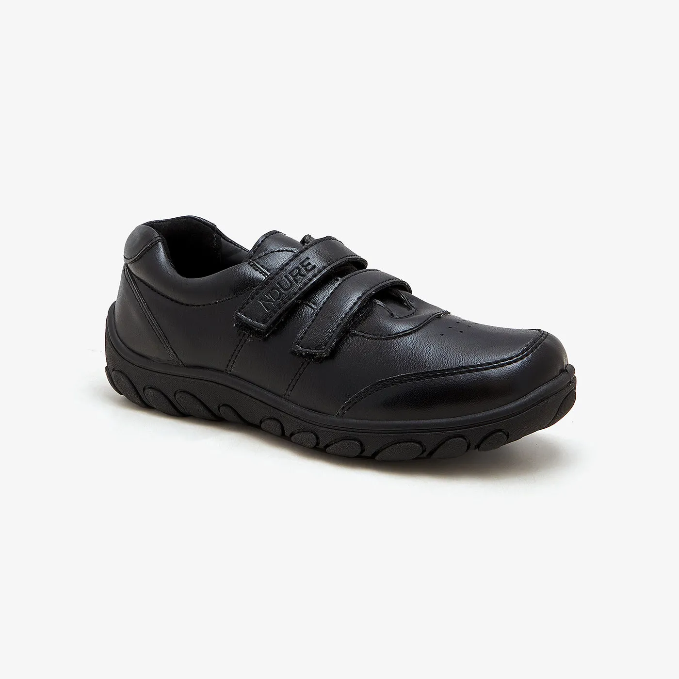 Boys Dual Strap School Shoes