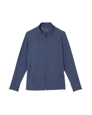 Cascade Training Athleisure Jacket | Azure Blue