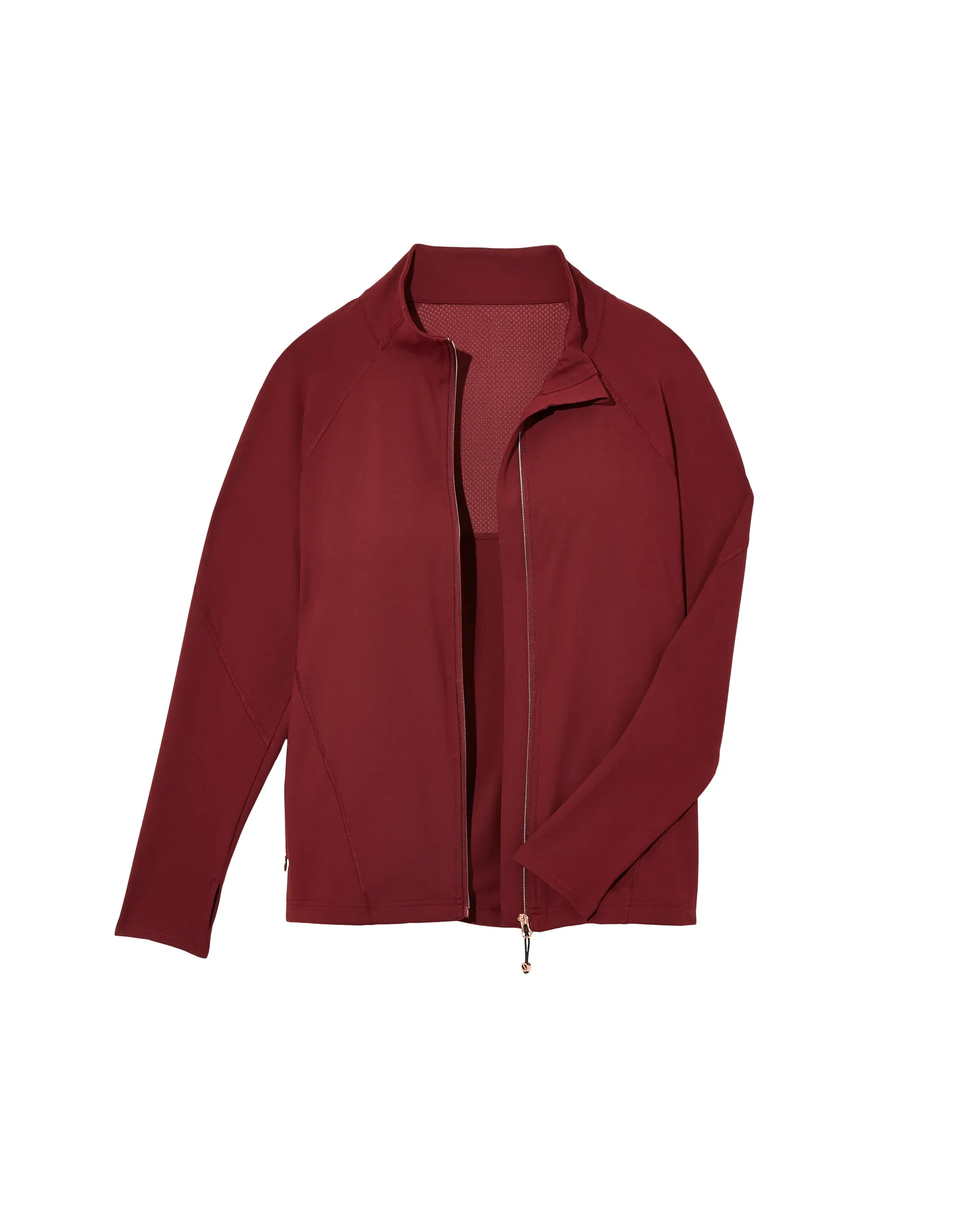 Cascade Training Athleisure Jacket | Burgundy