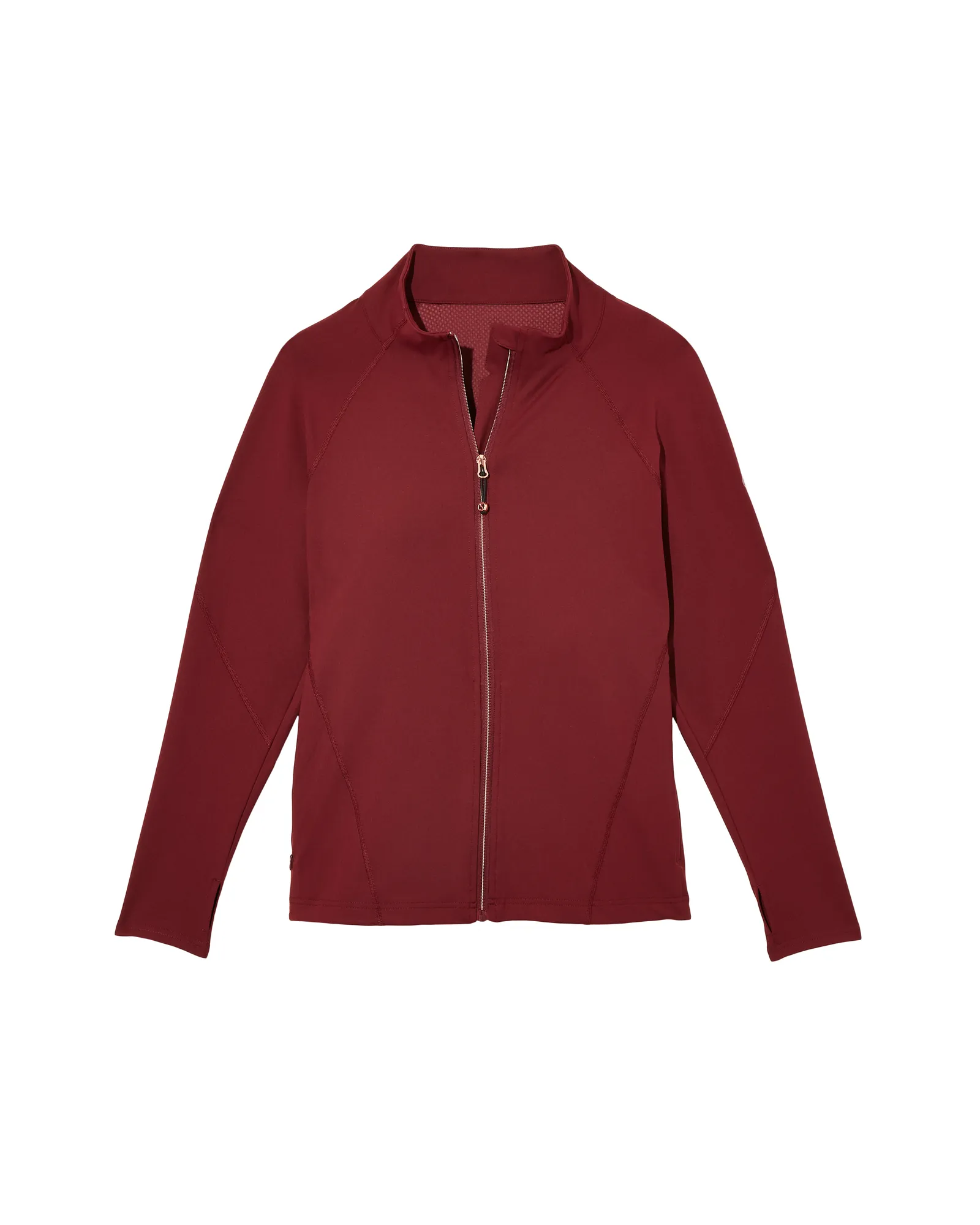 Cascade Training Athleisure Jacket | Burgundy