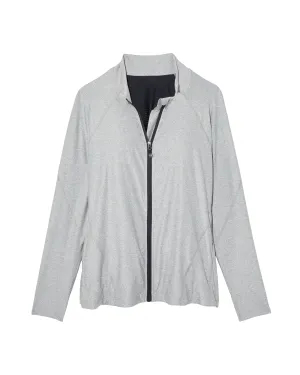 Cascade Training Athleisure Jacket | Light Grey