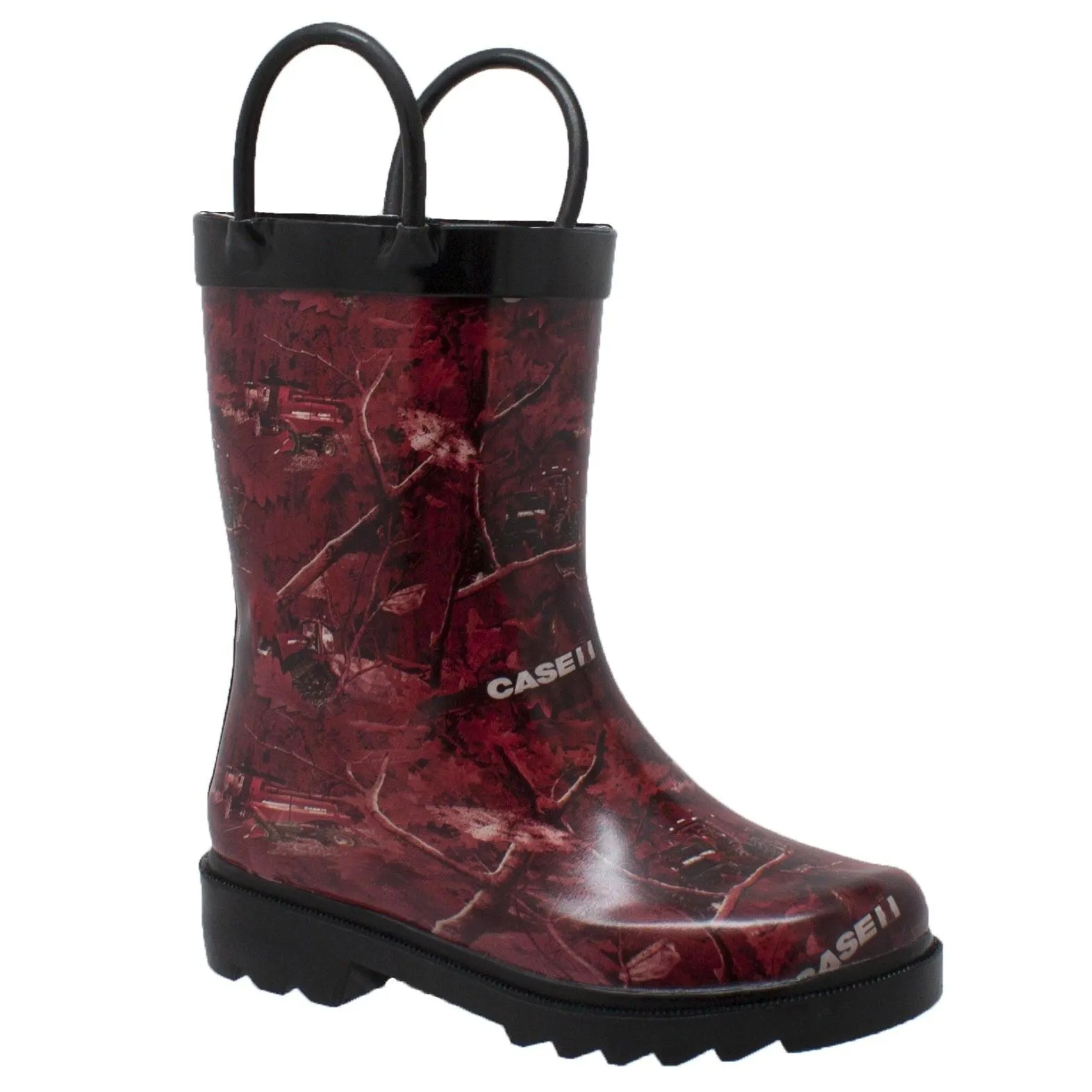 Case IH Children's Camo Rubber Boot Red