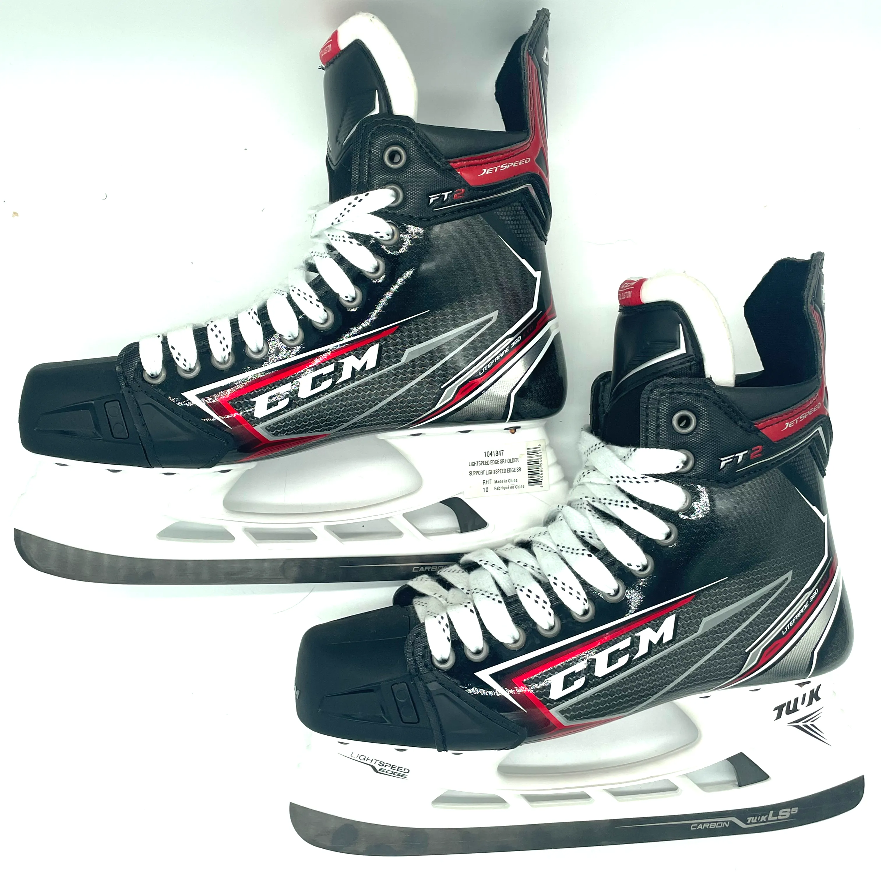 CCM Jetspeed FT2 - New Pro Stock Skates - Size R8.75 L9EEE