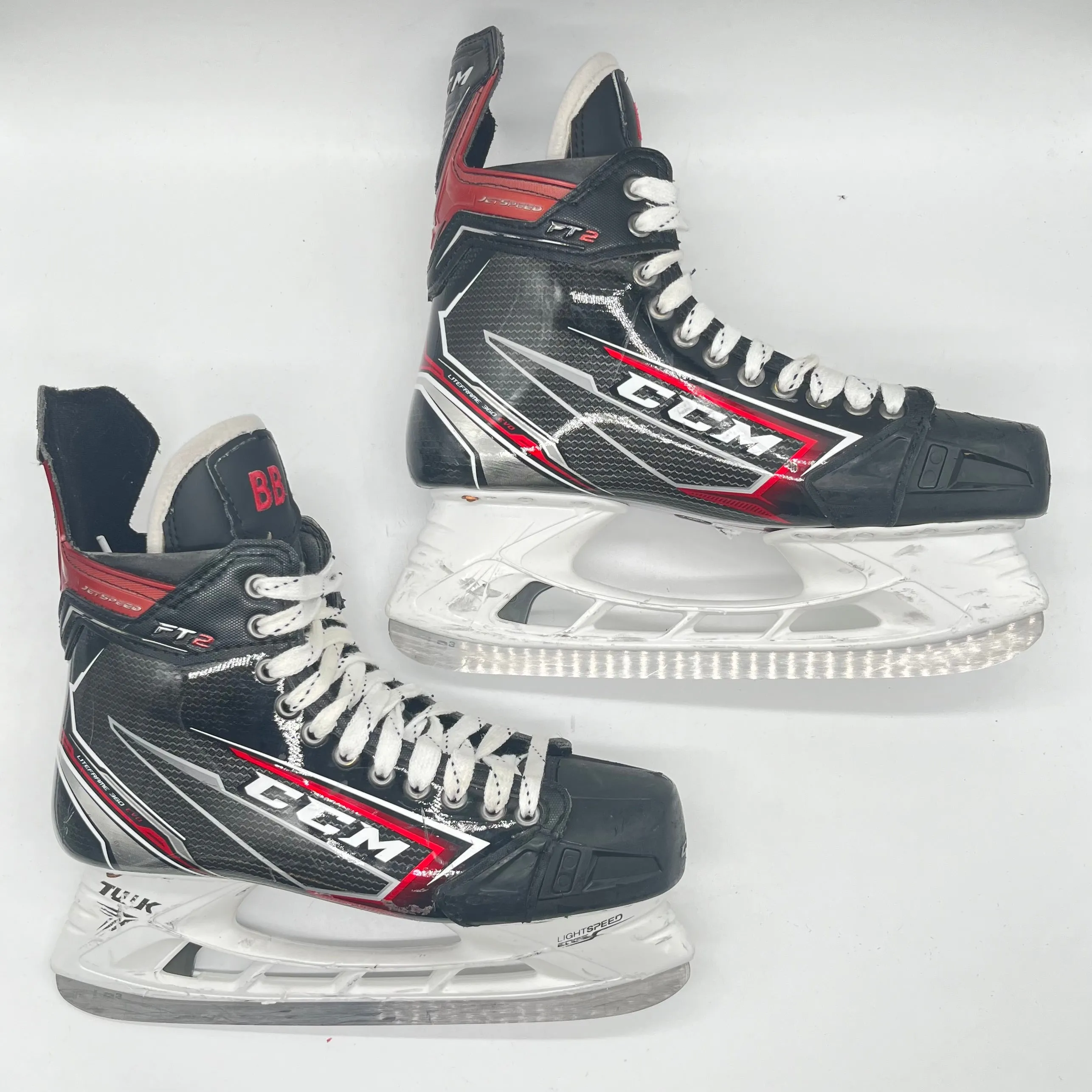 CCM Jetspeed FT2 - Used NHL Pro Stock Hockey Skate - Bowen Byram (#2)