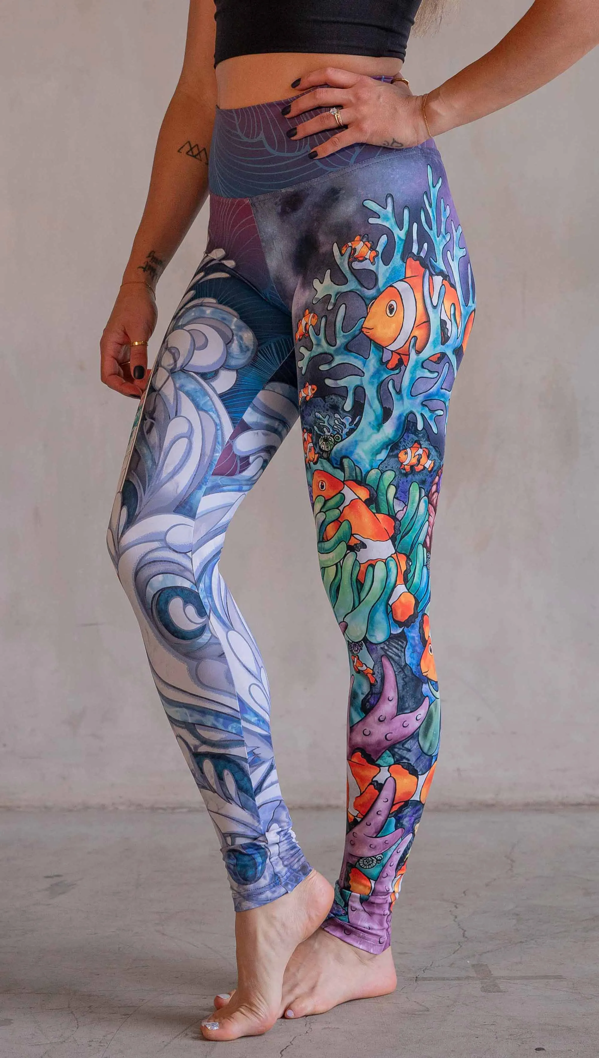 Clownfish Mashup - Athleisure Leggings