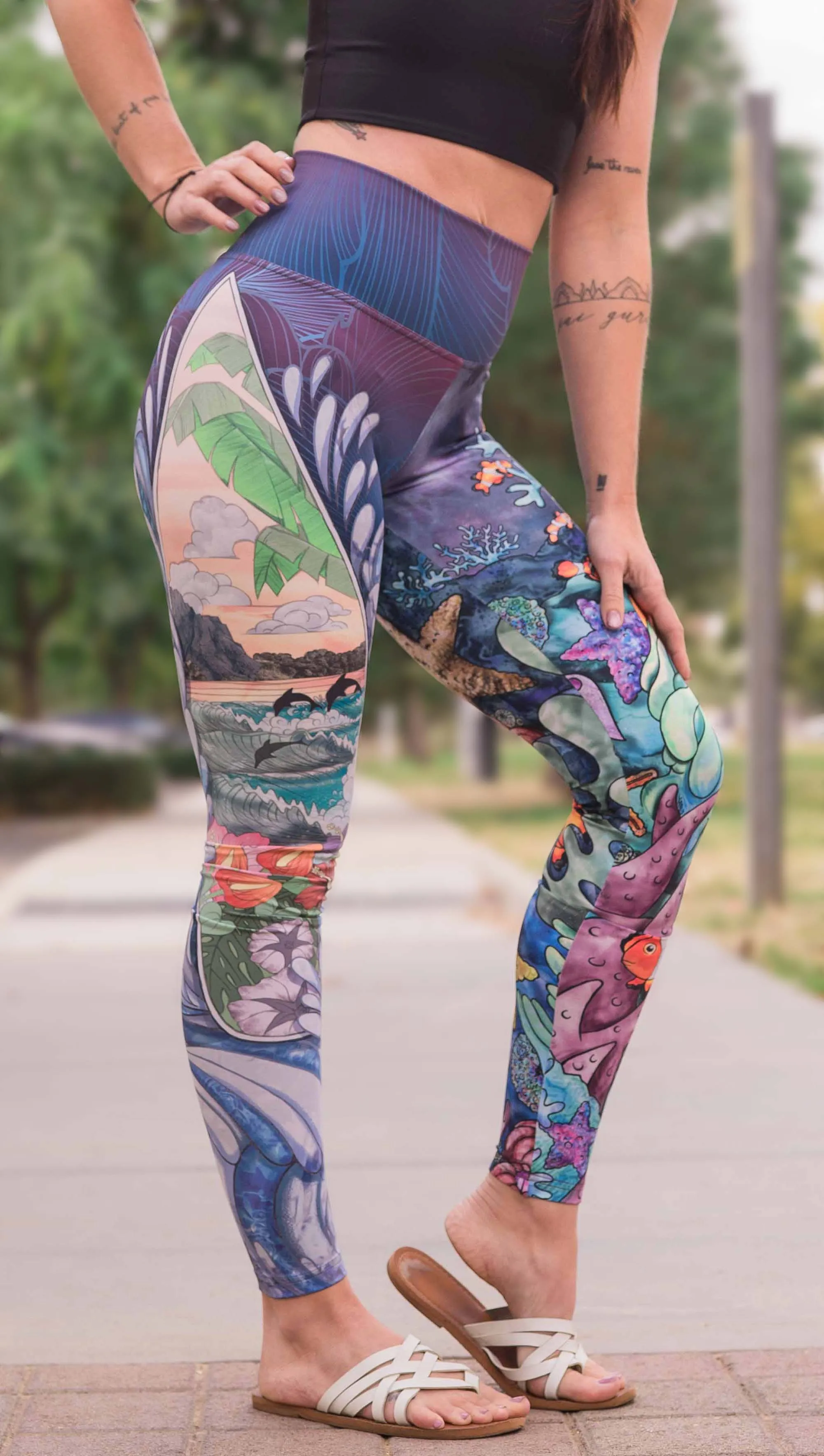 Clownfish Mashup - Athleisure Leggings