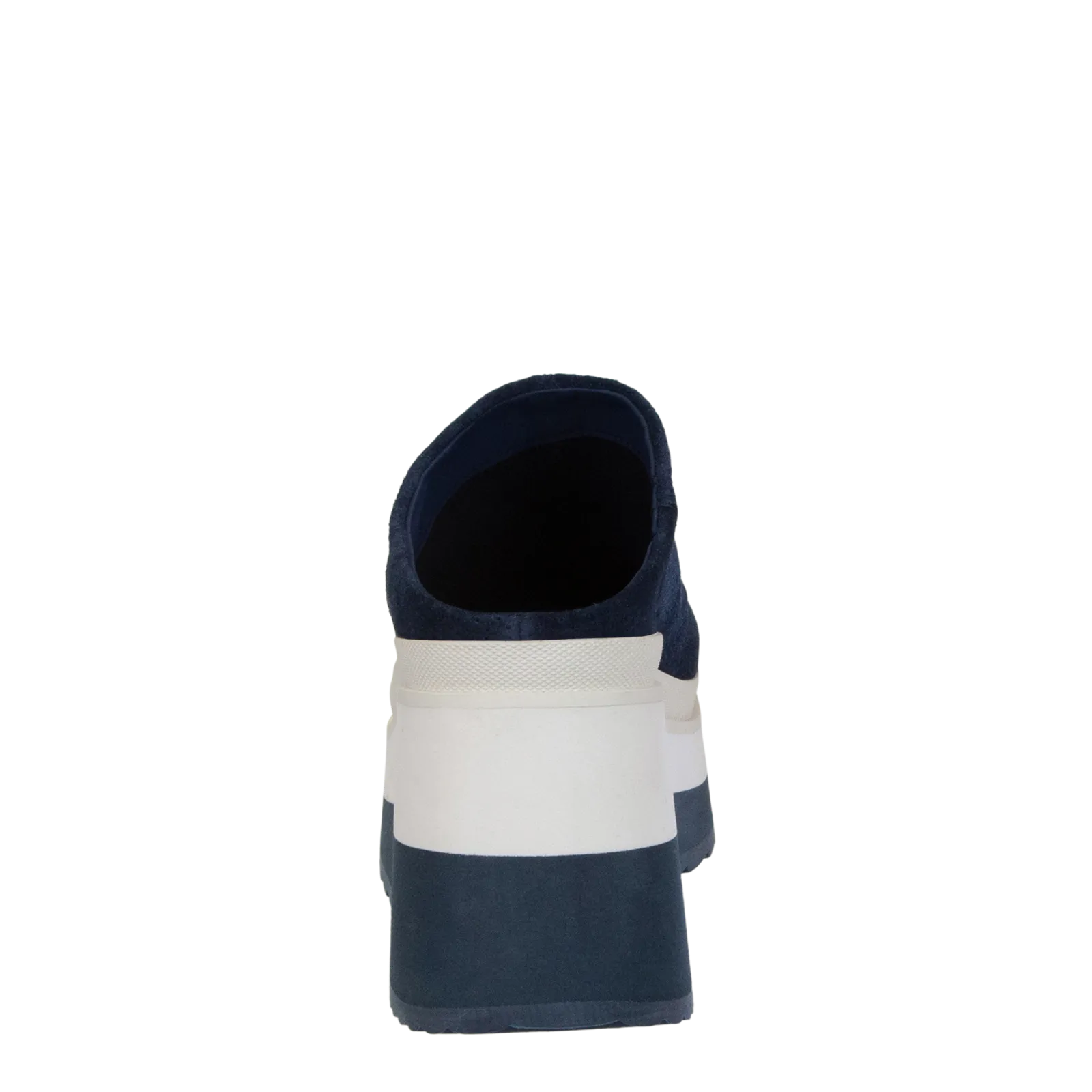 COACH in NAVY Platform Clogs