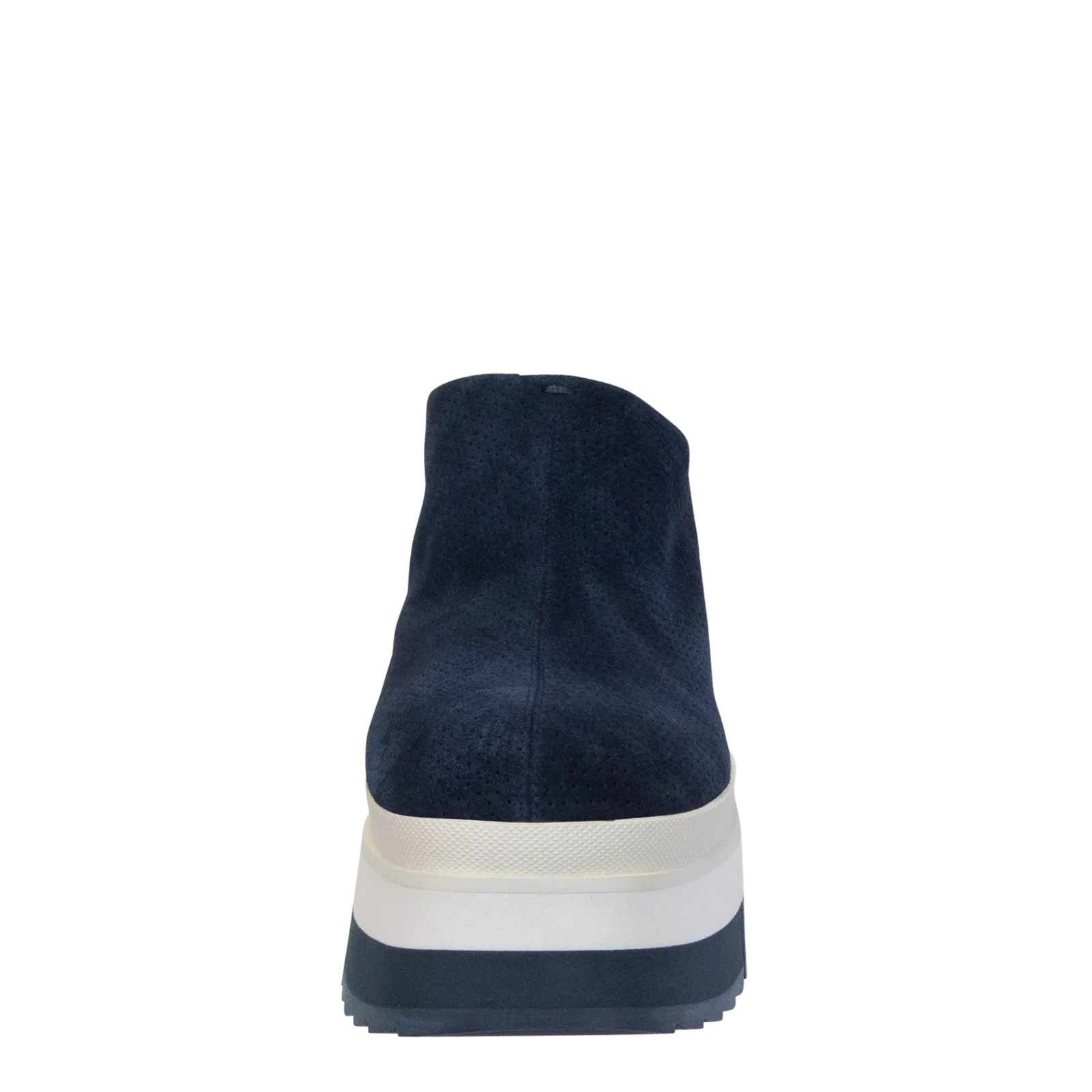 COACH in NAVY Platform Clogs