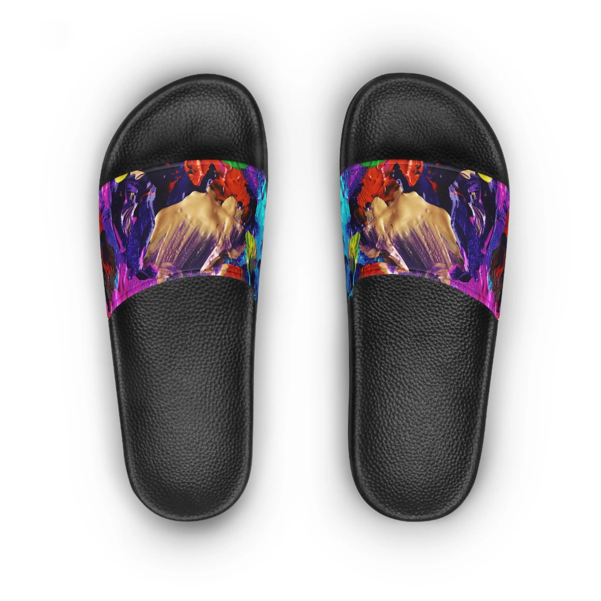 Color Paintings - Inovax Women's Slide Sandal