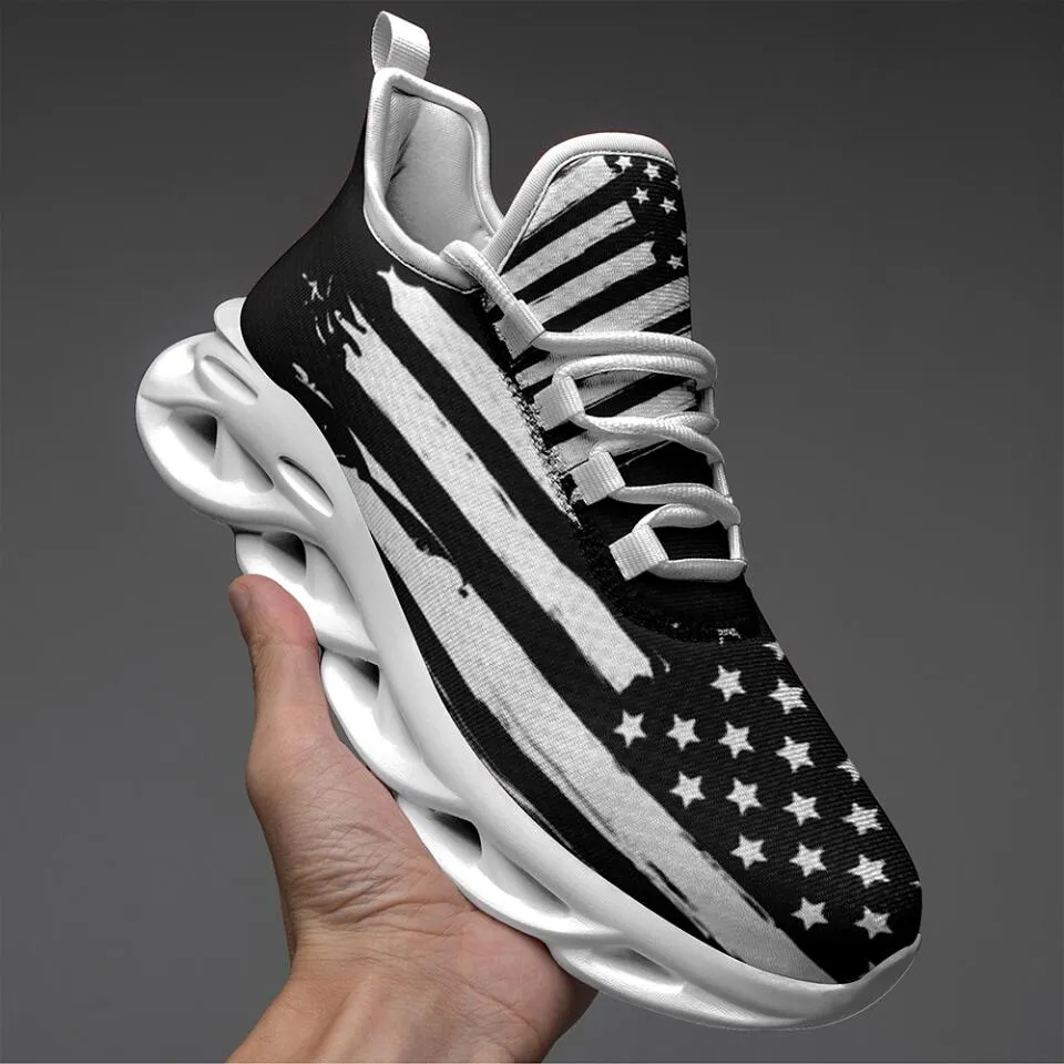 Company logo gifts, Custom Corporate Gifts MaxSoul-B03005 Custom Max Soul American Flag, USA Flag Sneakers Max Soul, Shoes, Printed Shoes