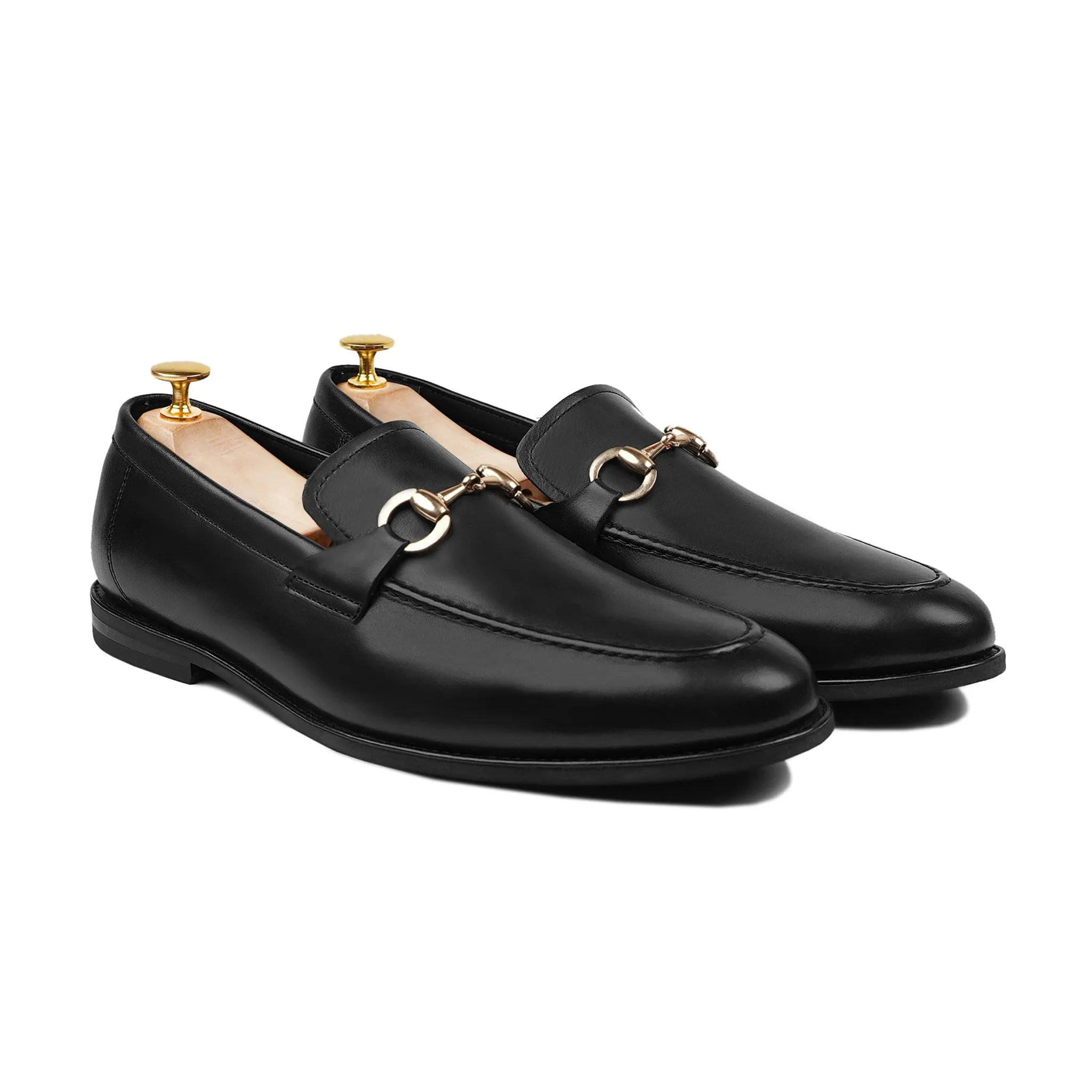 Cove - Men's Black Calf Leather Loafer