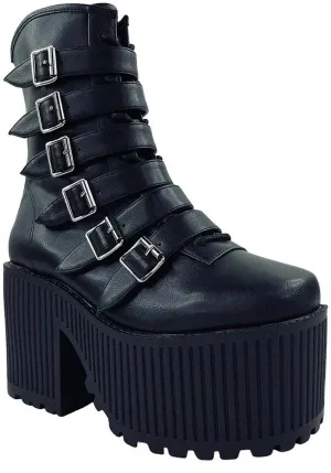 Coven Black | PLATFORM BOOTS**