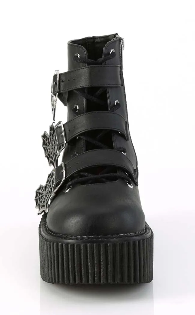 CREEPER-260 Black Matte Creeper Boots