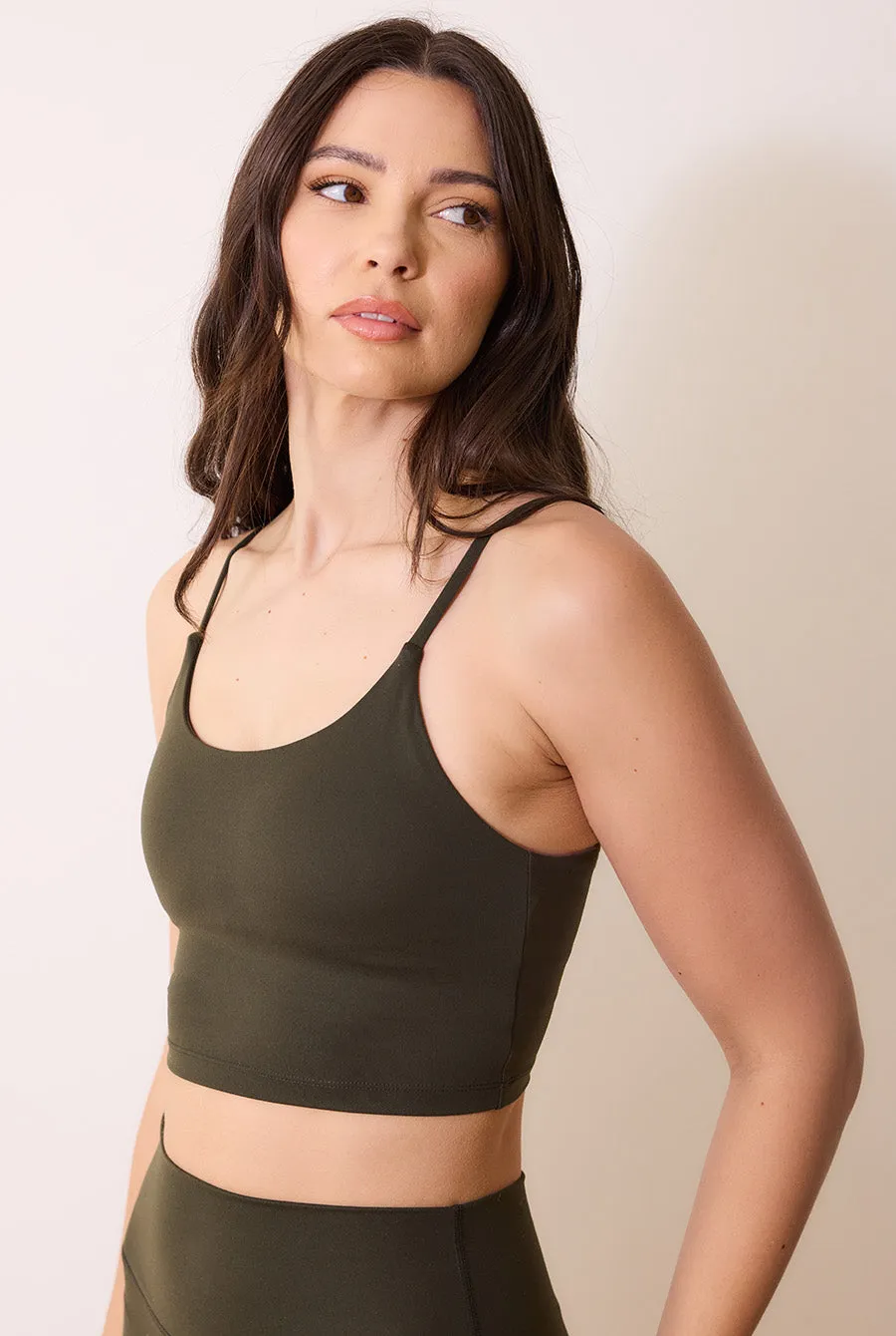 Curve 24/7 Revitalise Sports Bra - Deep Olive