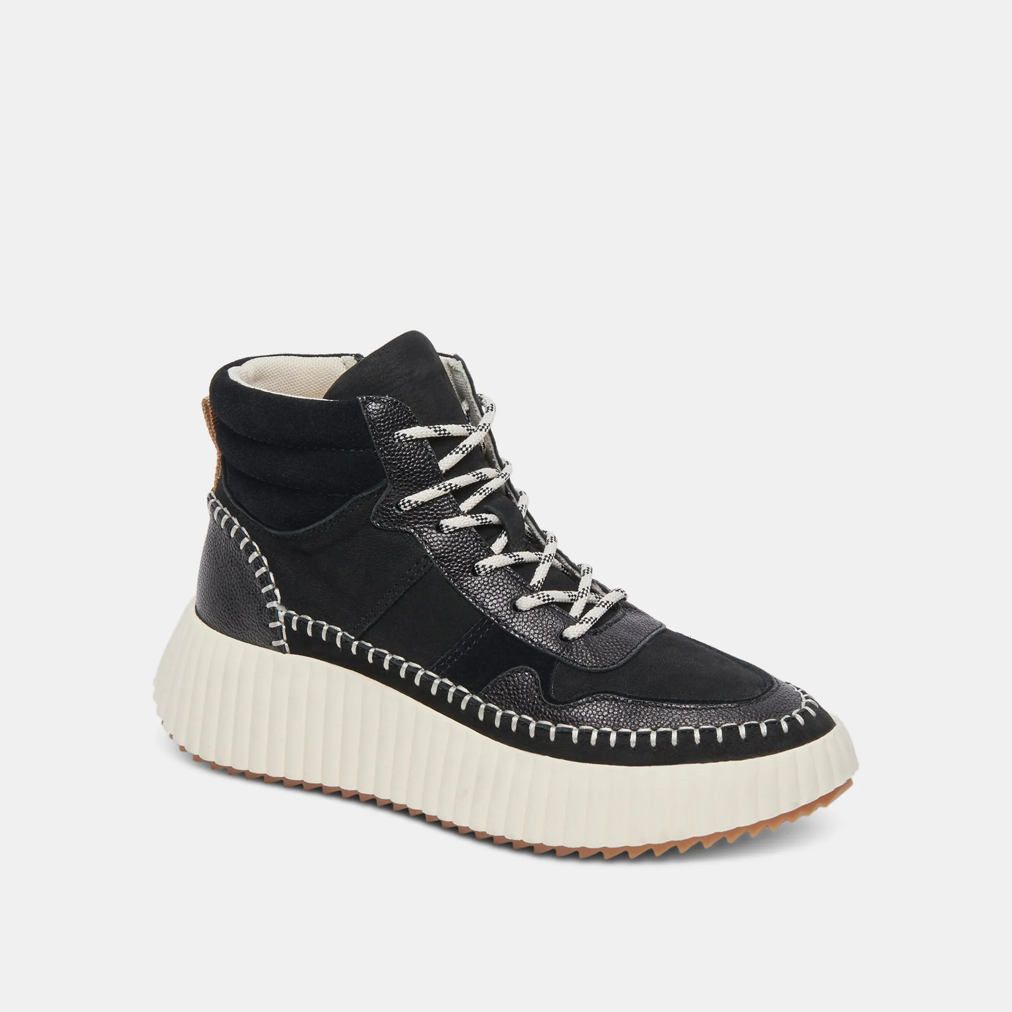 DALEY SNEAKERS BLACK MULTI SUEDE