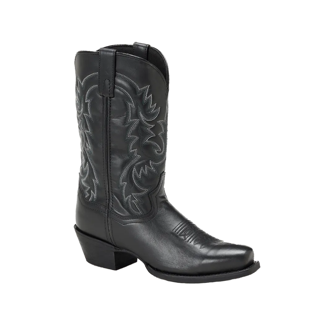 Dan Post Men's Black Tumbled Western Boots